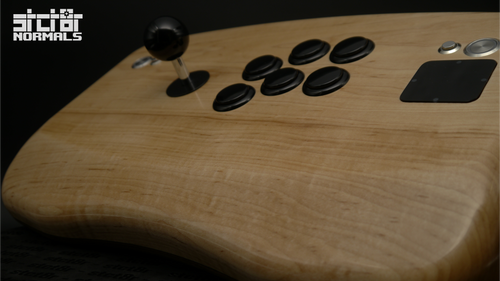 Metropolitan in natural finish. Front-right view