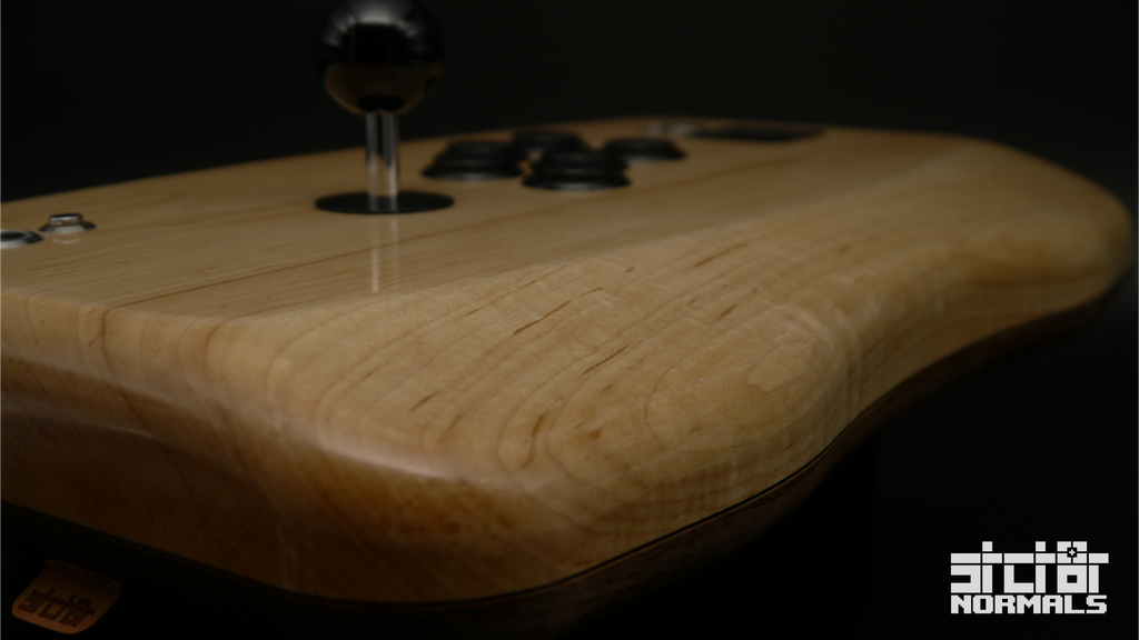 Metropolitan in natural finish. Front-side view